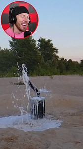An experiment showing the reaction of elephant toothpaste