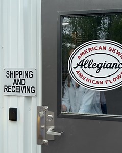 Take a behind-the-scenes tour with our Product Developer, Peyton, and see firsthand how our 100% American-made flags are proudly crafted at Allegiance 🇺🇸 | Allegiance Flag Supply
