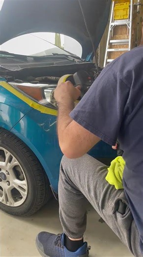 How To Restore Foggy Headlights (Step-by-Step Sand & Polish Method) #automobile #fordcars #diy #cars