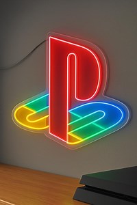 Stacked Colorful Custom Neon Sign, Retro-inspired Gamer Style Personalized LED Light, Bold Iconic Wall Art, Vibrant Modern Home Decor - Etsy