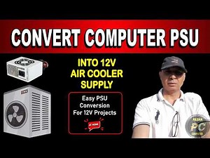 Convert Computer PSU into 12V Air Cooler Power Supply 🔥 Save Money & Easy DIY
