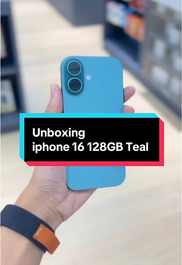 Unboxing iphone 16 warna teal 🤗🔥 btw kita ready stok loh untuk 16 series, tunggu apalagi?! buruan ke digimap kudus ext mall #kudus #pati #jepara #digimapkudus #digimap #iphone16 #iphone16teal
