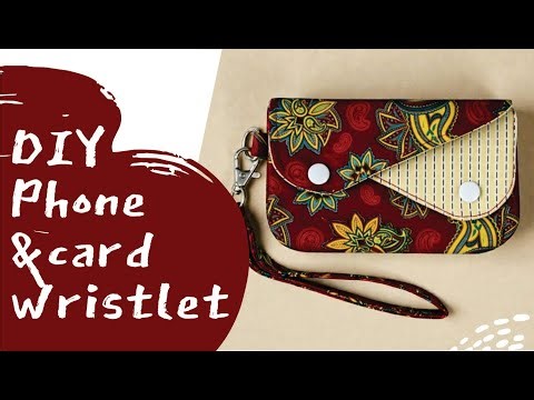 DIY Phone Wallet Case | Phone + Cards | Step-by-Step Sewing