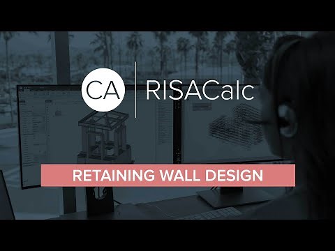 RISACalc: Retaining Wall Design