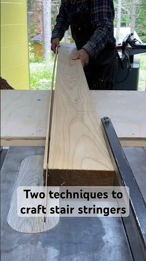 Crafting Stair Stringers: Two Techniques, Infinite Possibilities