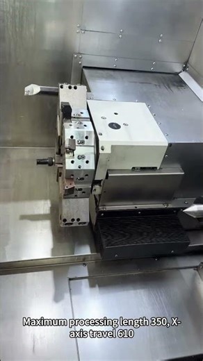 Model 52 inclined rail Turret lathe #cnc #cncmill #machine #cncsoftware #factory #coldmilling