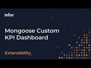 Mongoose Custom KPI Dashboard Example