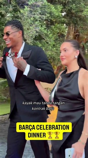 Yamal pamer pacar baru di makan malam perayaan gelar Barcelona 😳💀