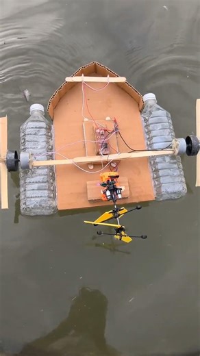 🤩 Desi Jugaad Boat | Bottle से बनी और Generator से चली 😲 🔥 घर पर Boat बनाना सीखो | Bottle se