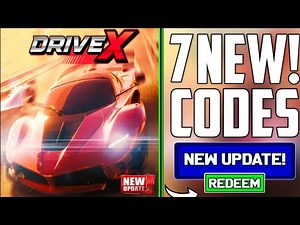 ALL NEW!✅DRIVE X ROBLOX CODES 2025 - DRIVE X CODES 2025 [ROBLOX]