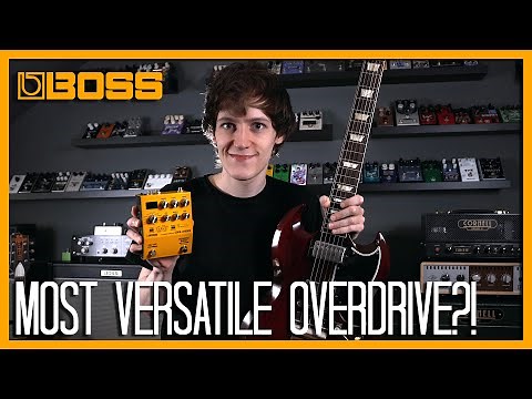 12 OVERDRIVES IN 1 PEDAL!! OD-200 Hybrid Drive - Boss Pedal Demo