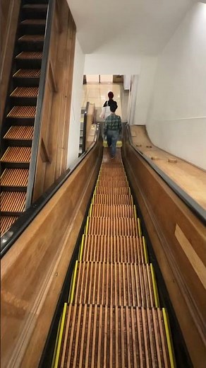 Macy’s Wooden Escalators in NYC