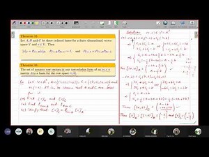 Course Vector Space part4: Coordinates, transition matrix, sum and direct sum of subspaces.