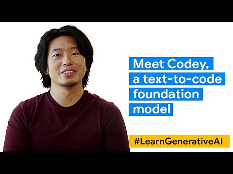 Meet Codey, a text-to-code foundation model | #LearnGenerativeAI with Google