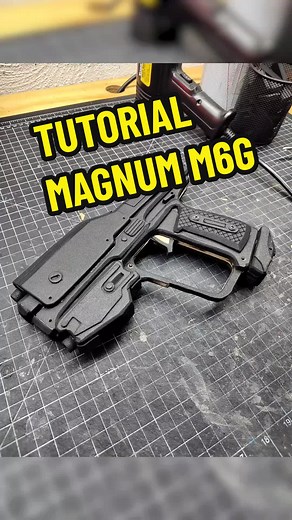 Tutorial para hacer la Magnum M6G de Halo Reach
