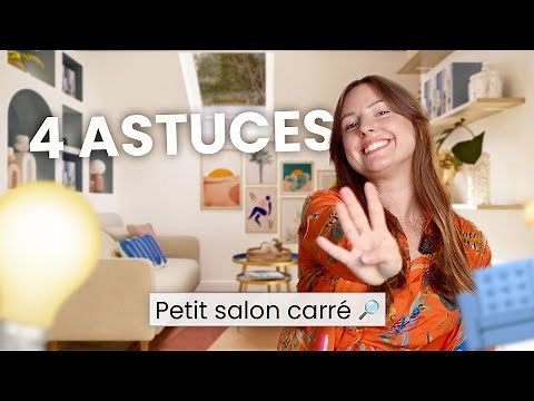 Small square living room: Our 4 tips for an optimized layout