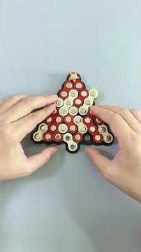 how to make a Christmas tree with this chain?#Puzzles #IQ #iqtest
