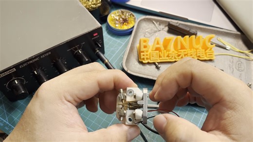 业余无线电 CW 电键 DIY