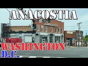 Anacostia - Washington DC - 4K Neighborhood Drive