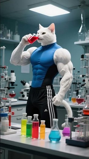 👽🌌Alien Spaceship Lands in the Forest! Cat Dad Transforms into Giant Superpower to Save Him!