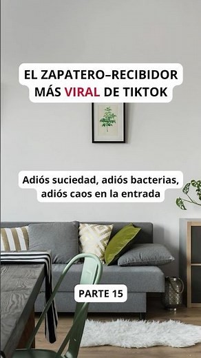 El mueble zapatero más viral por su diseño y por lo práctico que es