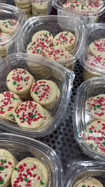 Holiday Cookies at Costco in Irvine, CA