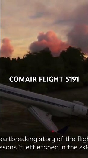 COMAIR FLIGHT 5191 #aviation #pilot #planecrash #airplanecrashes #airdisasters #msfs2020