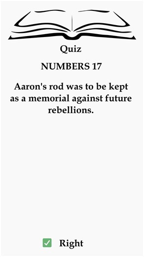 God's Ultimate Warning! ⚠️ The Token Against Rebels (Numbers 17)