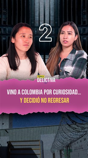 Jia Guo llegó a Colombia como turista, atraída por la literatura y la curiosidad cultural. Planeaba quedarse menos de tres meses, pero decidió cancelar su regreso. Lo que empezó como un viaje terminó convirtiéndose en una vida nueva… y en una historia que cambió para siempre. #jiaguo #China #HistoriasReales #Carcel #conductadelictiva | Conducta Delictiva