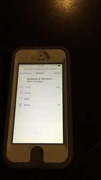 How to Delete All Emails from Apple Iphone and Ipad