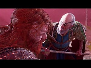 Odin kills Thor | Thor Death Scene - God of War Ragnarok