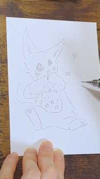 キラキラ絵の具/お星様のゼリーなミルク🐈‍⬛⭐️💙