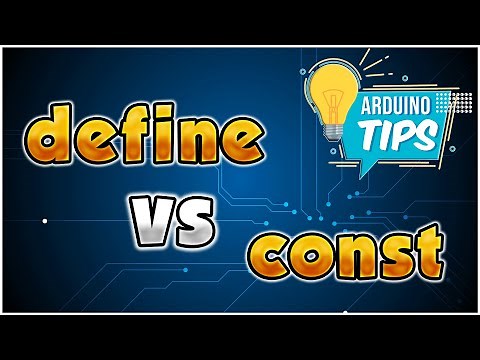 ARDUINO TIPS #1: const vs define