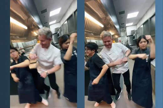 Niana Guerrero, Ranz Kyle get Gordon Ramsay to groove in kitchen