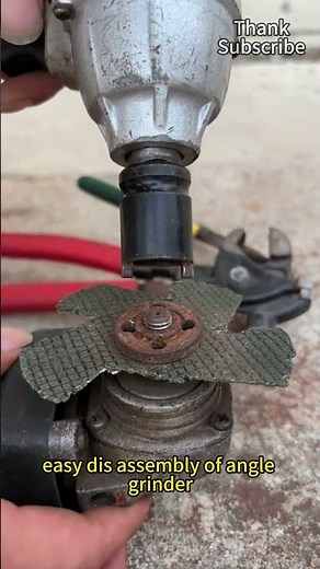 Practical tool sharing Angle grinder pressure plate socket wrench easy disassembly