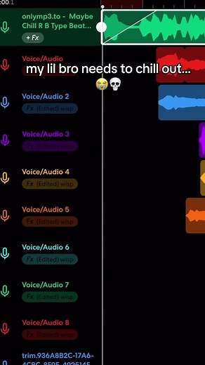 gonna take bros phone 💀 #fyp #lilbro #whatsaheart #viral #bandlab #randbmusic #chaseatalantictiktok #blowthisuppp