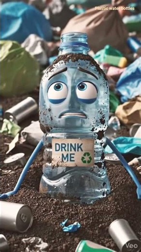 #plastic water bottles#1234