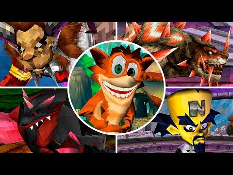 Crash Mind Over Mutant (DS) - All Bosses & Ending | 4K 60FPS