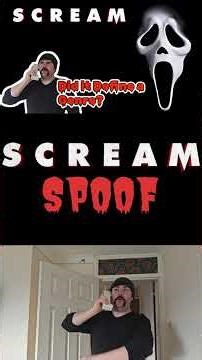 📞Scream Spoof🔪 #scream #ghostface #spoof #funny