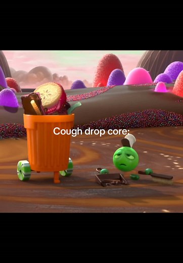 Wreck-It Ralph Cough Drop Scene – Sour Bill Green Candy