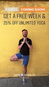 We're headed to Duboce! To celebrate our newest studio, get a FREE WEEK and SAVE 25% on unlimited yoga. Don’t miss out on our best rate! (Free Week for new students only. Terms & Conditions apply.) | CorePower Yoga