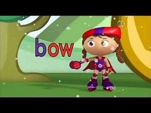 Super Why Short Clip in 4K Wonder Red Finds a Bow for Monty