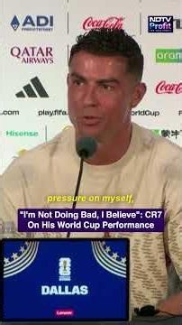 Cristiano Ronaldo Slams Critics On Questioning His World Cup Performance