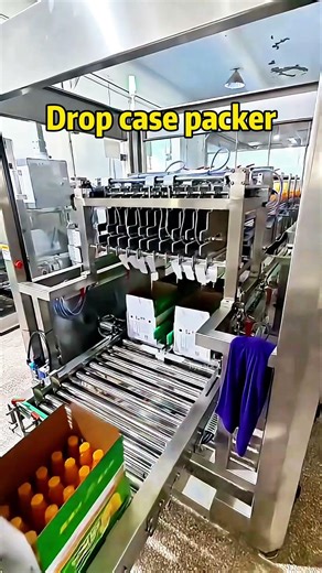 Drop case packer #casepacker #case packer #packingmachine #sealingmachine #drop case packer