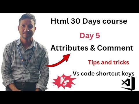 HTML Seekho 30 Dino Me Day -5 | Hindi Course