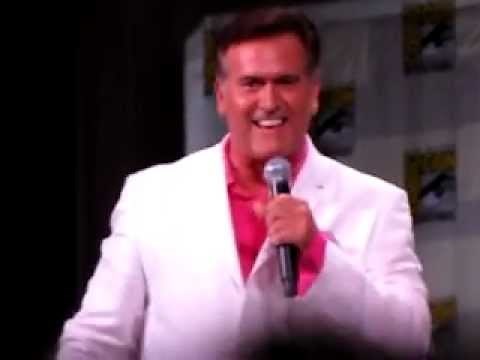 Bruce Campbell Imitating Jeffrey Donovan from Burn Notice
