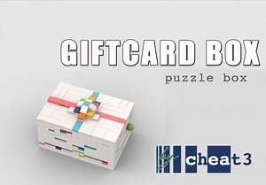 LEGO MOC-77129 Giftcard Box (a level 8 puzzle box) (Other 2021)