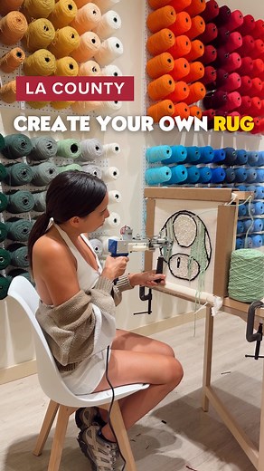 Melissa | Los Angeles, California on Instagram: "DIY create your own rug in LA County with @tutufun.fs 💕 It's a fun unique activity to do where you get to learn the tufting technique 🤩 Tutu Fun 📍14006 Riverside Dr, Sherman Oaks, CA 91423 ⏰ Times: Mon – Thu = 10am – 8pm Fri- Sat = 10am – 9pm Sun = 11am – 7pm 📌Reserve here: https://tutufunca.com/reservations/ 🏷️Pricing: $78 = Small (16x16 inch) = 2-2.5 hours $108 = Medium ( 17x23 inch) = 3-3.5 hours $158 = Large (28x28 inch) =3.5-5 hours $198