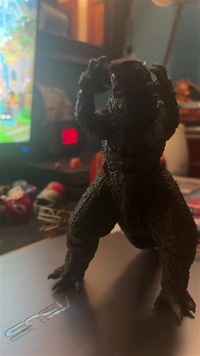 Godzilla finding out who they have to fight in supernova