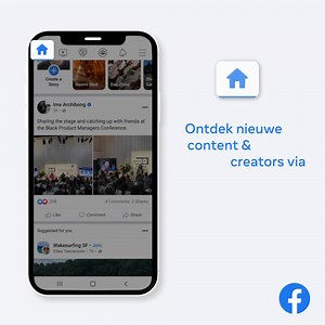 Update nieuws ❗️ Er zijn nieuwe manieren om je Facebook feeds te bekijken. Check de laatste aanbevelingen en ontdek nieuwe content op het tabblad 'Startpagina'. Alle berichten van je familie en vrienden kun je onder andere vinden in het Feeds tabblad, chronologisch! | Meta